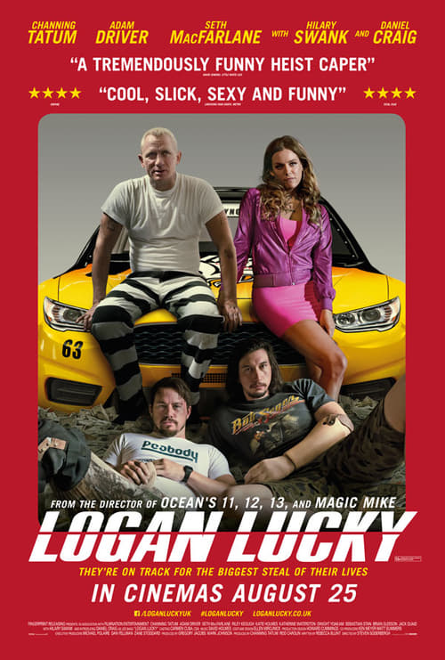 ดูหนังออนไลน์ฟรี Logan Lucky แผนปล้นลัคกี้ โชคดีนะโลแกน (2017) พากย์ไทย