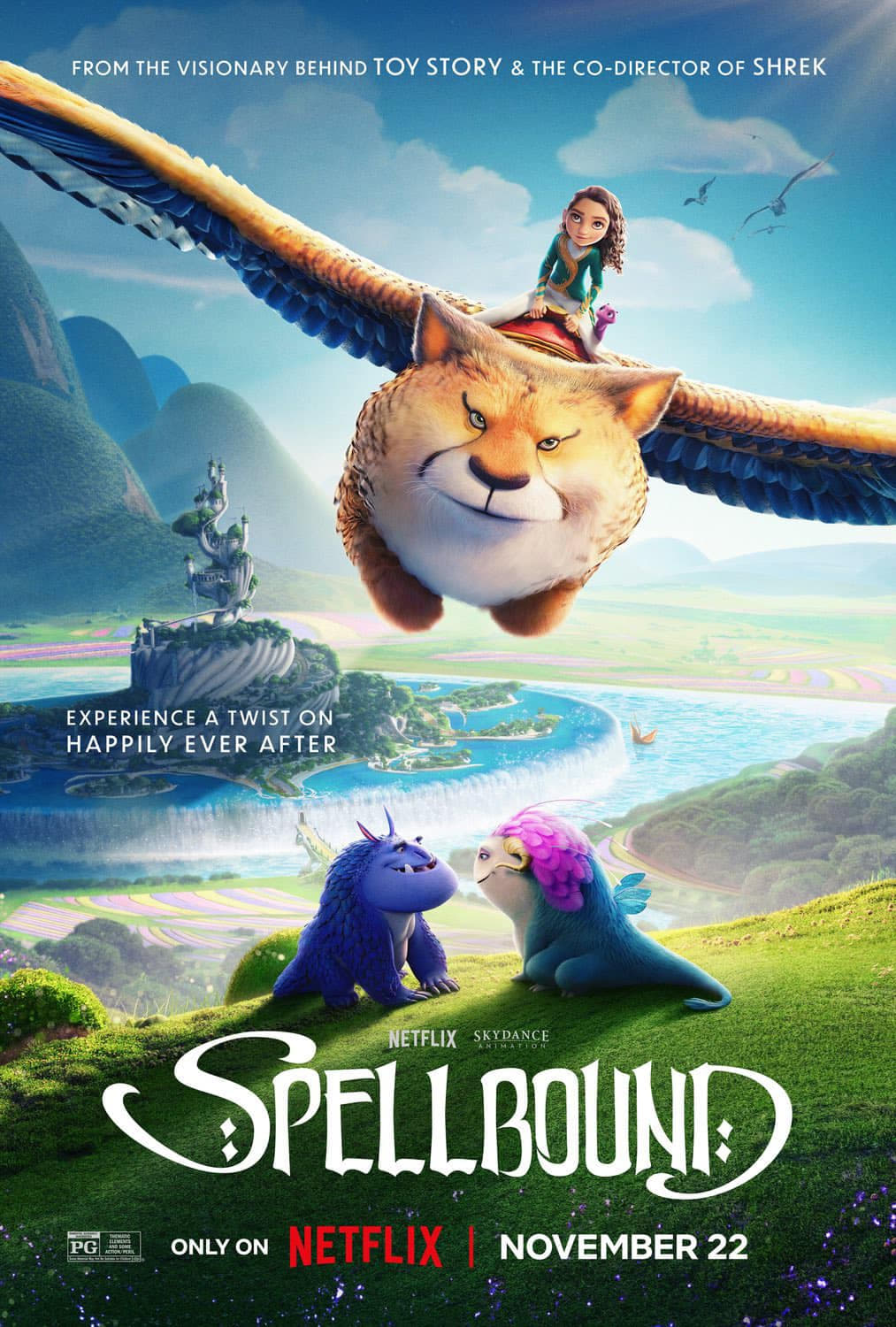 ดูหนังออนไลน์ฟรี Spellbound (2024) ผจญภัยแดนต้องสาป